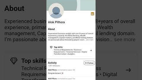 Use this video to identify people who were earlier working in a bank but is now part of IT industry