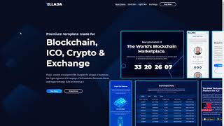 CryptoOne -” Cryptocurrency ICO Landing Page HTML Template      Benjy