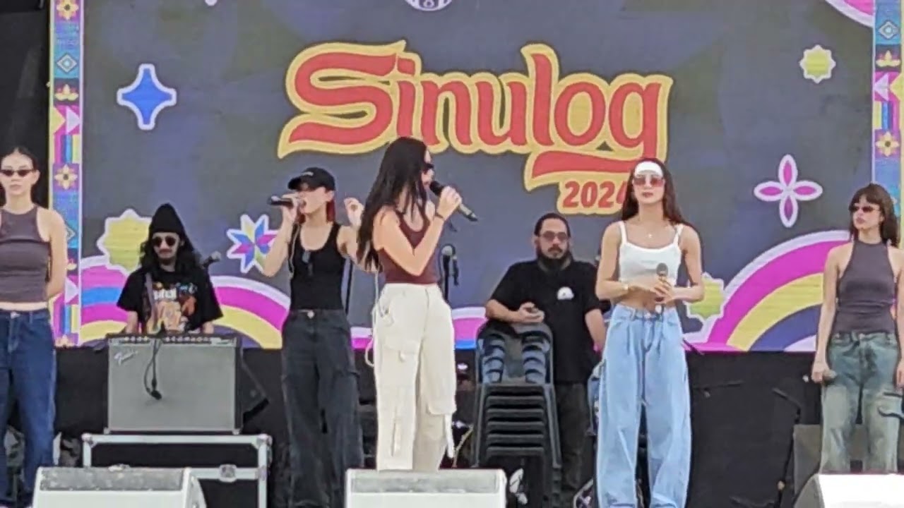 BINI - Huwag Muna Tayong Umuwi Soundcheck @GMusicFest2024 Ayala Terraces