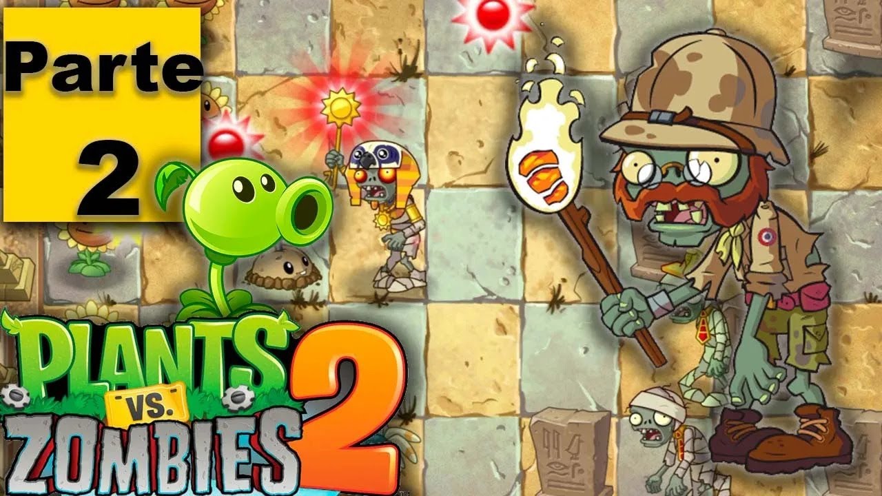 Subimos de nivel el lanzaguisantes en PLANTS VS ZOMBIES 2 | Parte 2 ...