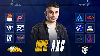 🔴 LAFF COM FORA DA SAFE - RODADA 3 - GRUPOS A X C 🔴#freefire #foradasafe #LAFF