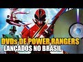 DVDs de POWER RANGERS lançados no BRASIL