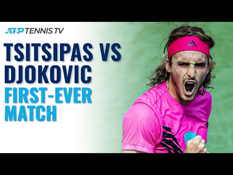 Stefanos Tsitsipas vs Novak Djokovic | Extended Highlights From First-Ever Match