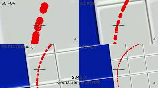 [Bhop] Perfect prestrafe lines for visual analysis