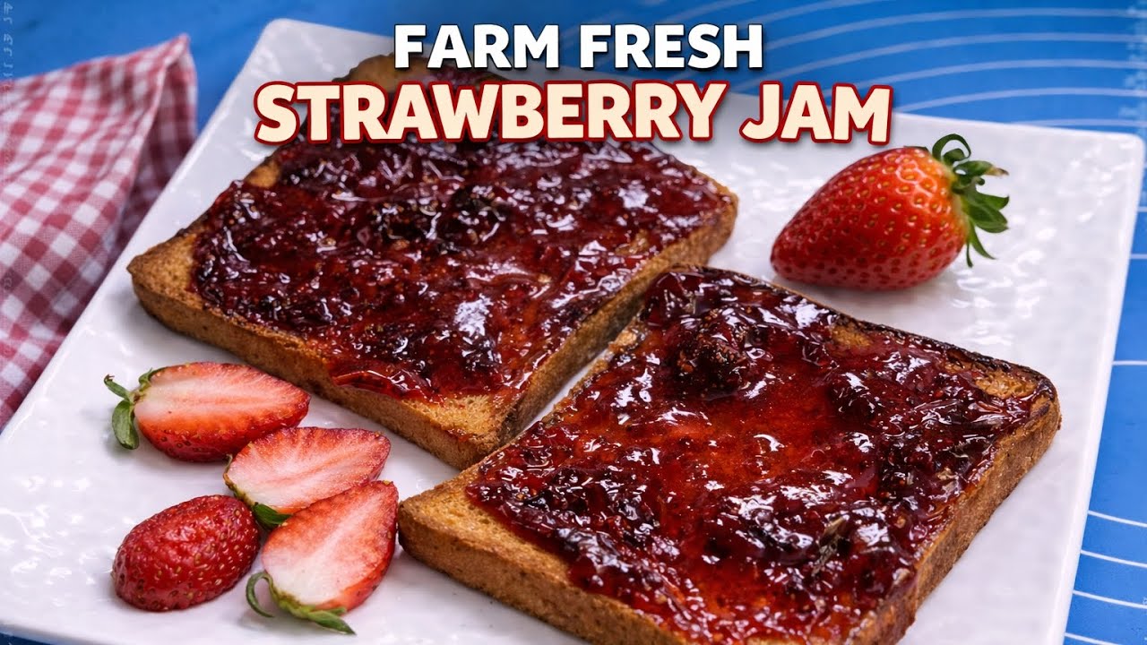 Farm fresh strawberry#jam 🍯