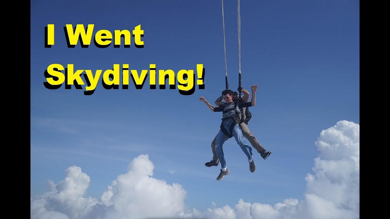 I WENT SKYDIVING! YouTube