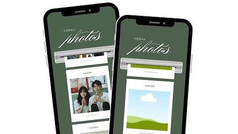 How to make Photo printing animation in canva