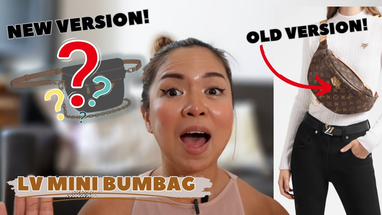 LOUIS VUITTON MINI BUMBAG REVIEW  WORTH IT? 🥰 💓 LV MINI BUMBAG VS LV  ORIGINAL BUMBAG REVIEW 