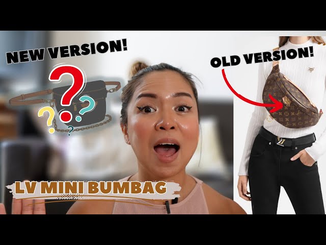 LOUIS VUITTON MINI BUMBAG REVIEW  WORTH IT? 🥰 💓 LV MINI BUMBAG VS LV  ORIGINAL BUMBAG REVIEW 