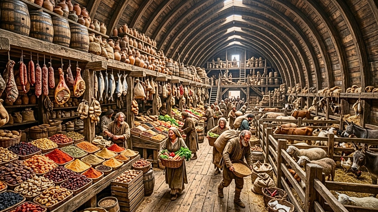 Cum Era Mâncarea în Arca lui Noe — 370 de Zile