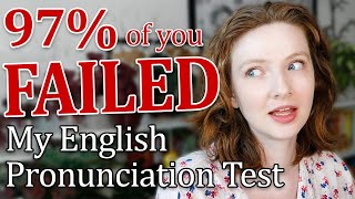 My (IMPOSSIBLE) English Pronunciation Test 😱 (ONLY 3% PASS THIS TEST!!)