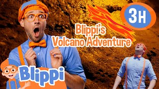 Volcanic Eruptions! Blippi Science Cave Adventures + More | Blippi and Meekah Best Friend Adventures
