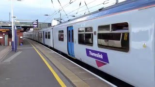 Thameslink Class 319 Departing Bedford (18/4/16)