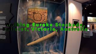 Walking Eureka Stockade Centre and Gardens, Ballarat, Victoria, Australia