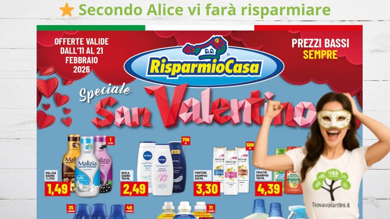 Volantino Risparmio Casa dall’11 al 21 febbraio 2026 #anteprima