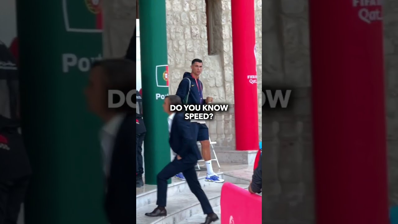 Asking Ronaldo If He KNOWS SPEED 