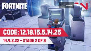Fortnite Encrypted Cipher Quests Stage 2 - 12.18.15.5.14.25 14.4.2.22 Code