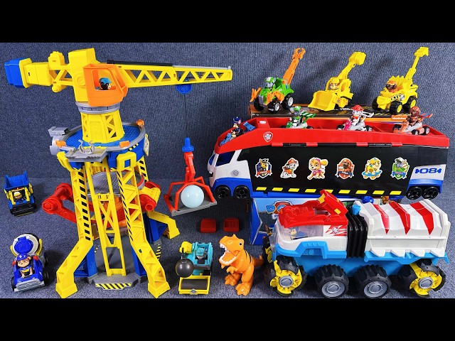 12 Minutes of Satisfying Unboxing | Cool Paw Patrol Rubble Bulldozer Series ASMR | Review Toys