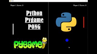 Pong - Full Tutorial | Python | Pygame Module | Programming Beginners