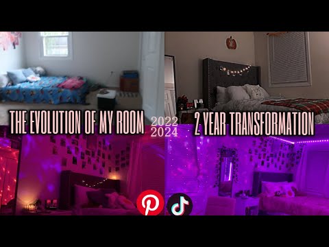 THE EVOLUTION OF MY ROOM 2022-2024 - YouTube