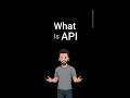 Every app you use daily runs on THIS… API #coding #api #shorts