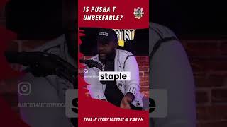 Is Pusha-T untouchable when it comes to Beef? 🤔 #podcast #pushat #drake #hiphop #hiphopmusic #rap