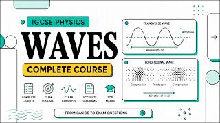 IGCSE Physics Waves #1 | Wave Properties Explained (Amplitude, Wavelength, Frequency &amp; Wavefronts)