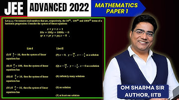 Let 𝑝, 𝑞, 𝑟 be nonzero real numbers that are, respectively, the 10𝑡ℎ, 100𝑡ℎ and 1000𝑡ℎ terms of a ha