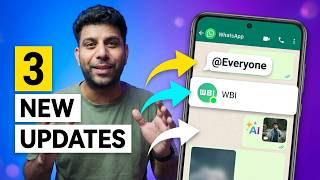 Three New Whatsapp Updates - Tag All, AI Restyle & Contact Green Dot screenshot 1