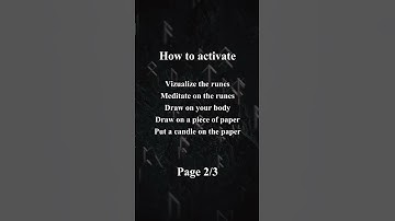 Runes to find a good job Learn to activate the runes safely on my course