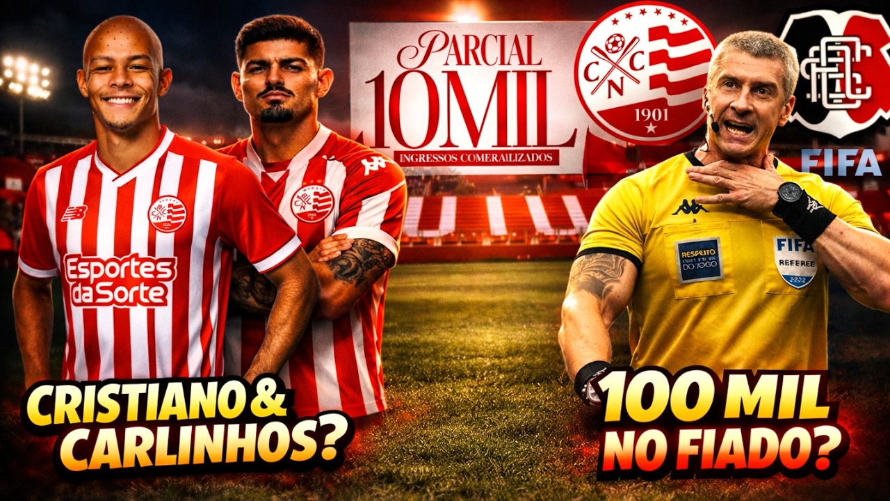 Náutico corre contra o tempo para fechar elenco nesta janela; arbitragem da FIFA para clássico?