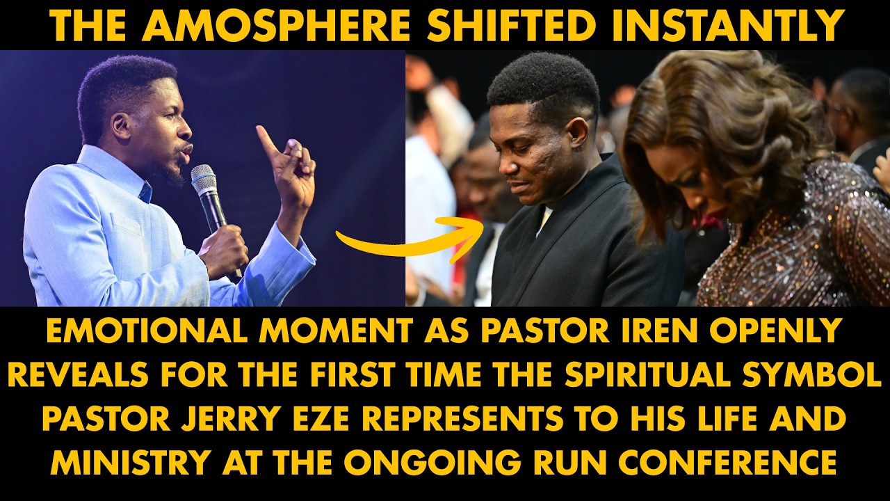 EMOTIONAL MOMENT AS PST IREN REVEALS FOR THE FIRST TIME THE SPIRITUAL SYMBOL PST JERRY EZE REPRESENT