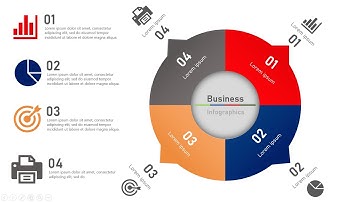 Create a Doughnut chart infographic with extra details