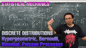 Lec 05 (Statistical and Thermal Physics): Special Discrete Distributions