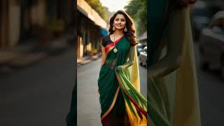 Desi Queen Look Saree Elegance