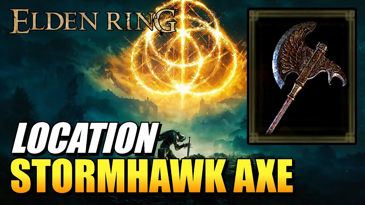 Elden Ring Stormhawk Axe Location (Axe) YouTube