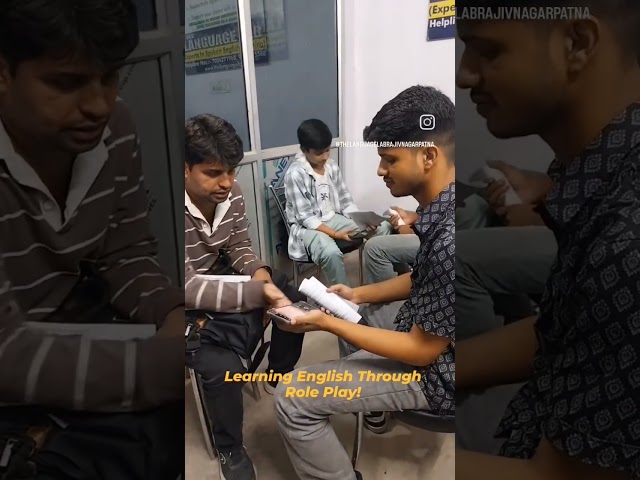Mobile Shop Role Play in English | Spoken English Practice | Best Spoken English Institute in Patna