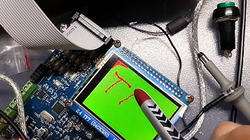 Stm32 with TFT and touch screen