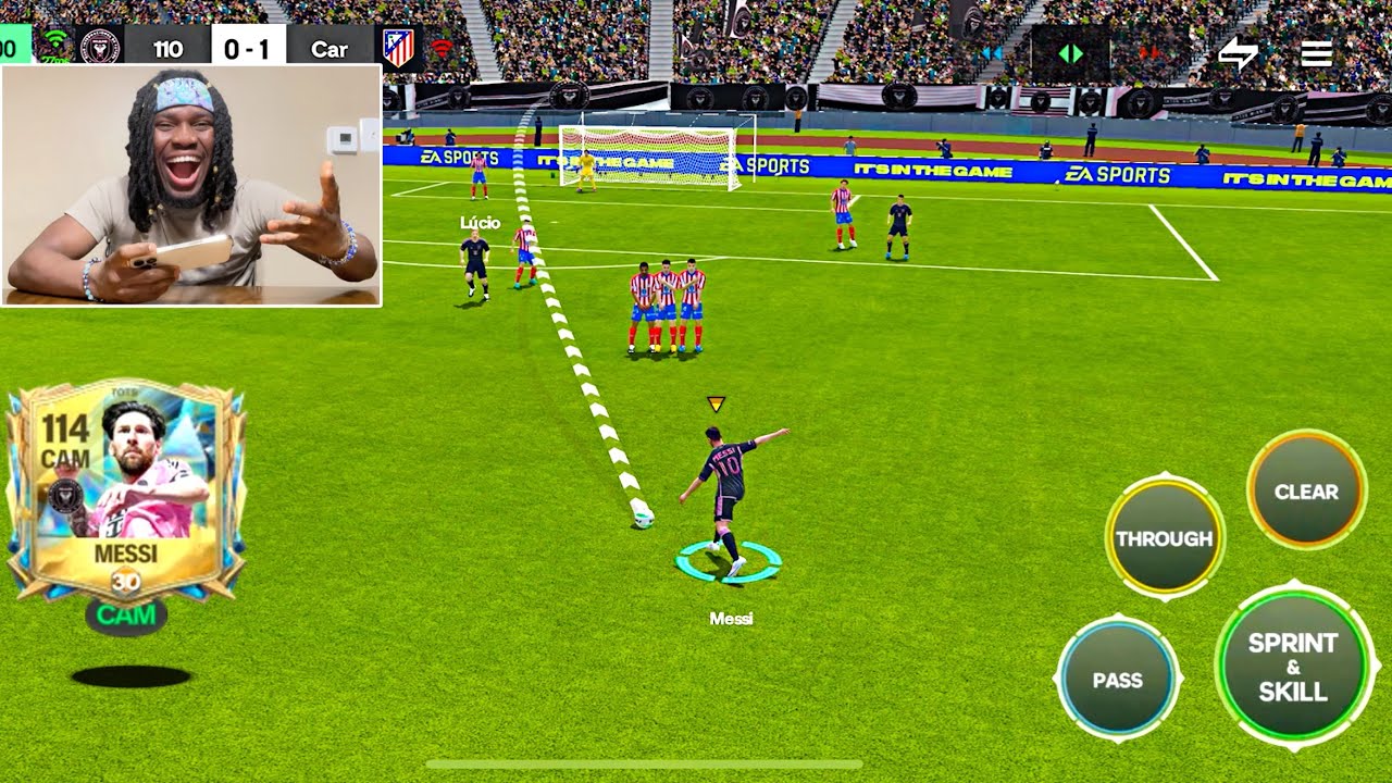 UTOTS L.Messi with 120 Free-Kick is UNSTOPPABLE | FC MOBILE