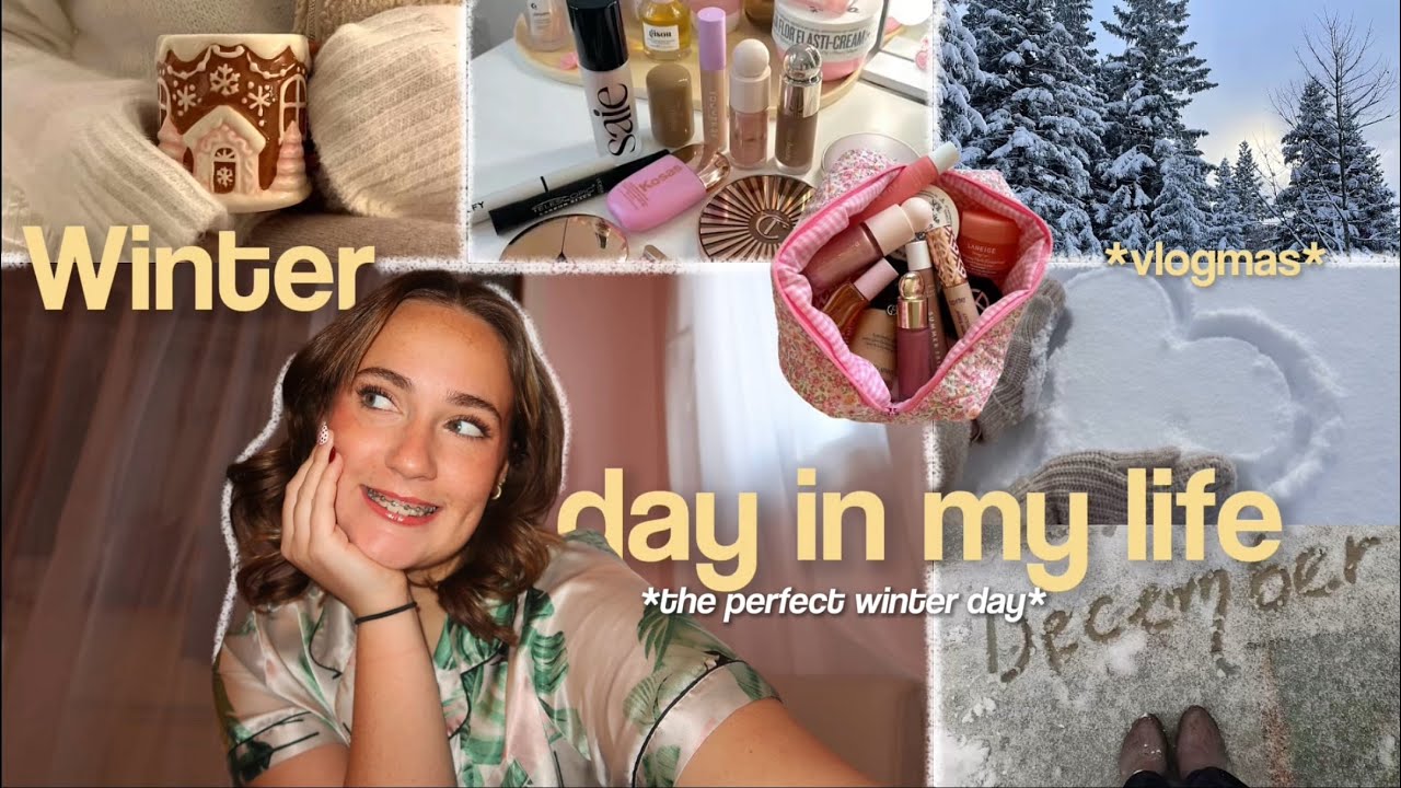 winter day in my life ❄️🤍 *the perfect winter day* |Vlogmas day 15|