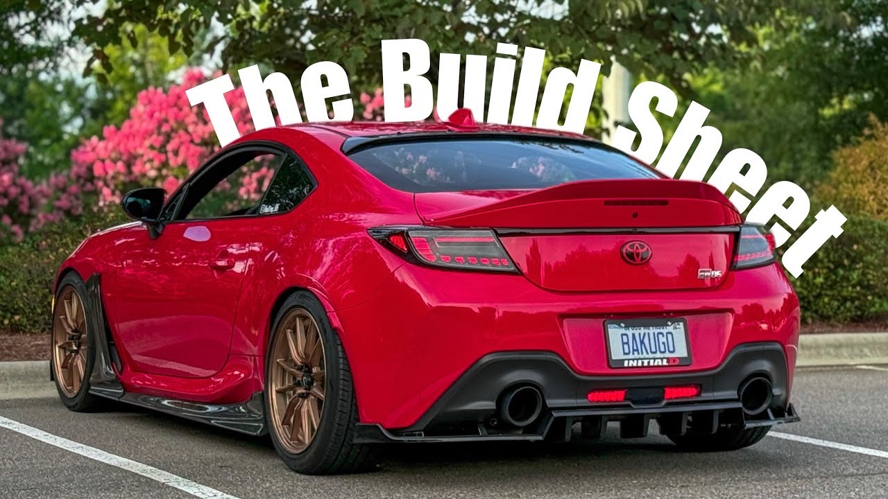 Один год модов (GR86/BRZ)