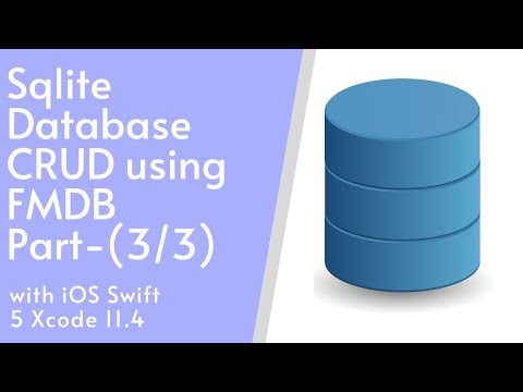iOS Swift 5 Sqlite Database Crud using FMDB | Part - 3/3 - YouTube
