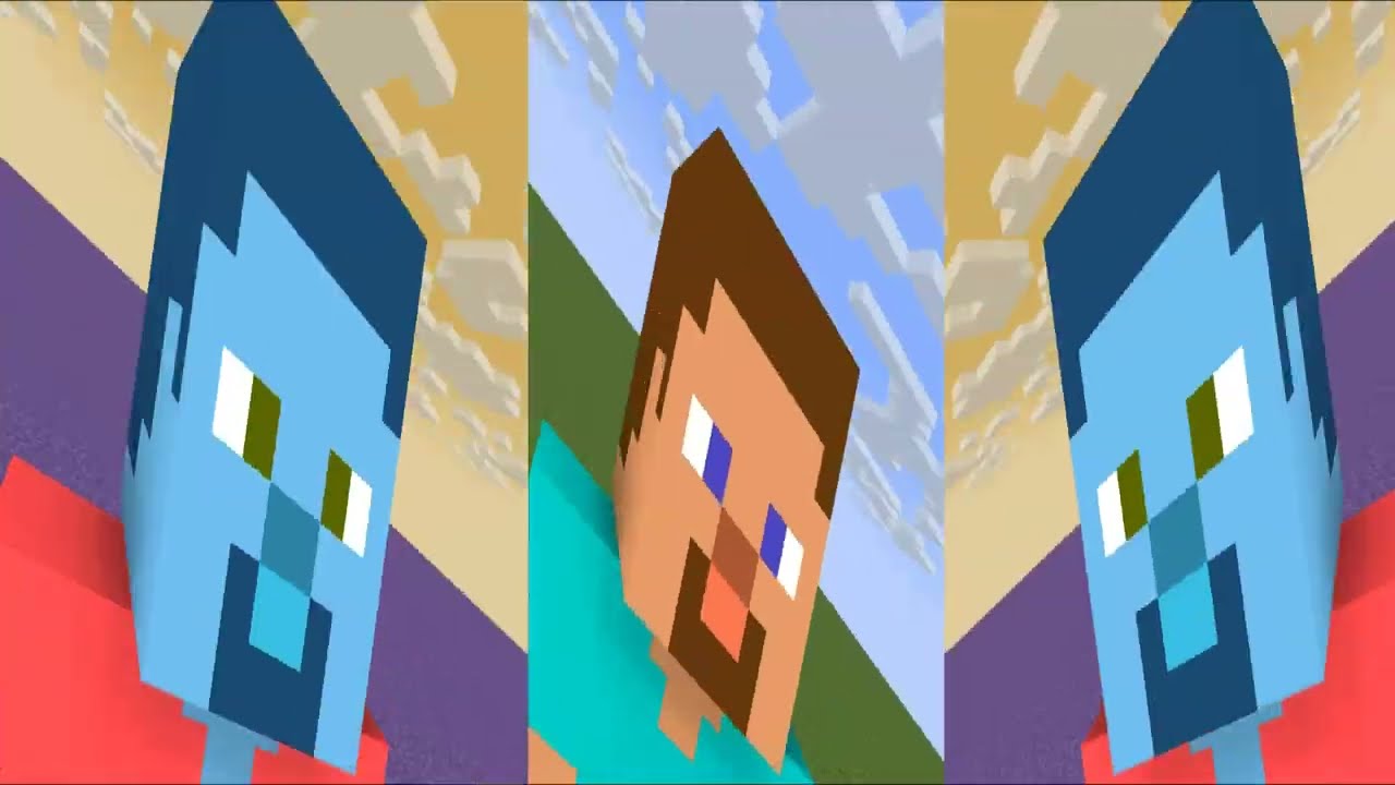 chicken remix but it's minecraft