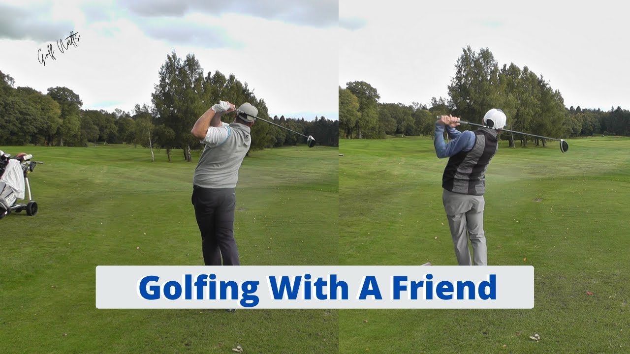 Golfing With A Friend At Carlisle Golf Club YouTube