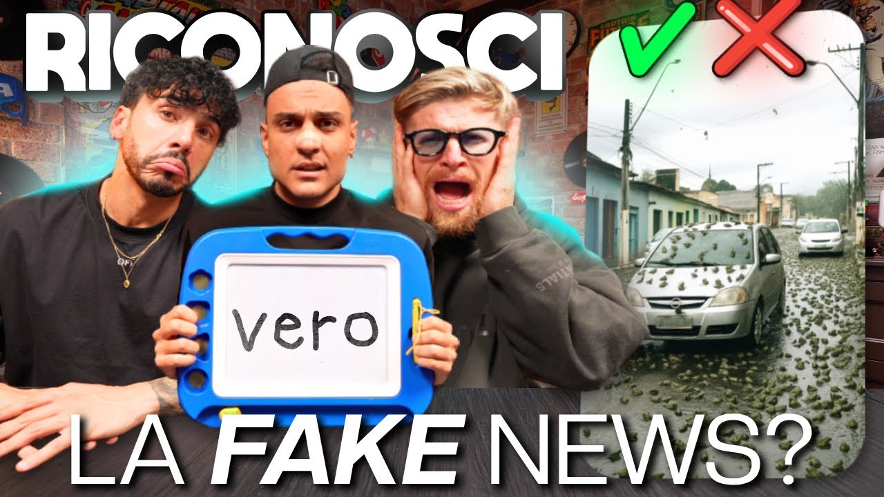 VERO o FALSO? - INDOVINA LA FAKE NEWS con Riccardo Dose e Dadda