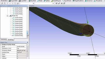 SimCafe: Wind Turbine Blade FSI (Part 1), Defining Blade Volume