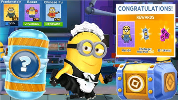 Minion Rush daily challenge Revard Vs Agent Prize Pod fullscreen gameplay walkthrough iOs & android