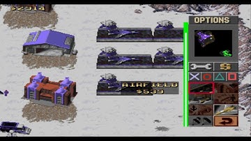 Command & Conquer: Red Alert Retaliation  1v1 gameplay ( Turbo, Hard) map9