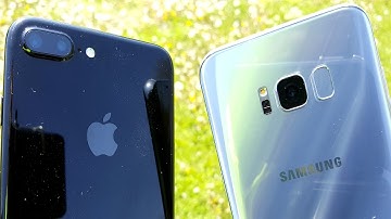 iPhone 7 Plus vs Galaxy S8 Plus Camera Test!