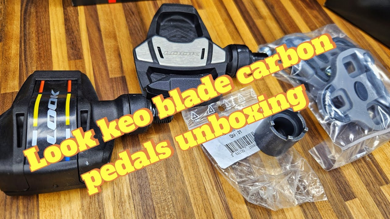 2025 LOOK Keo Blade Carbon Pedals & Assembling Tool – Unboxing